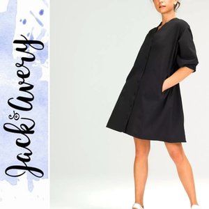 NWT JACK & AVERY POCKETED MIDI DRESS